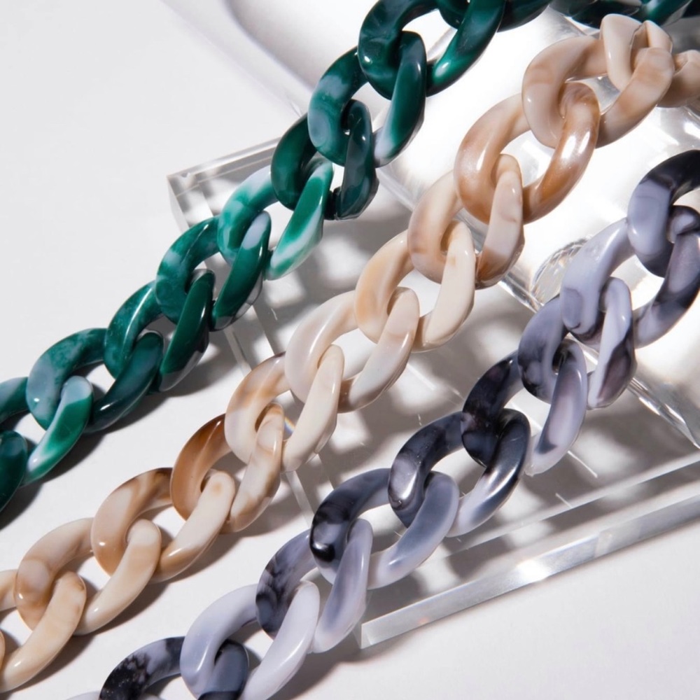 Cadeia acrylic sunglass chain